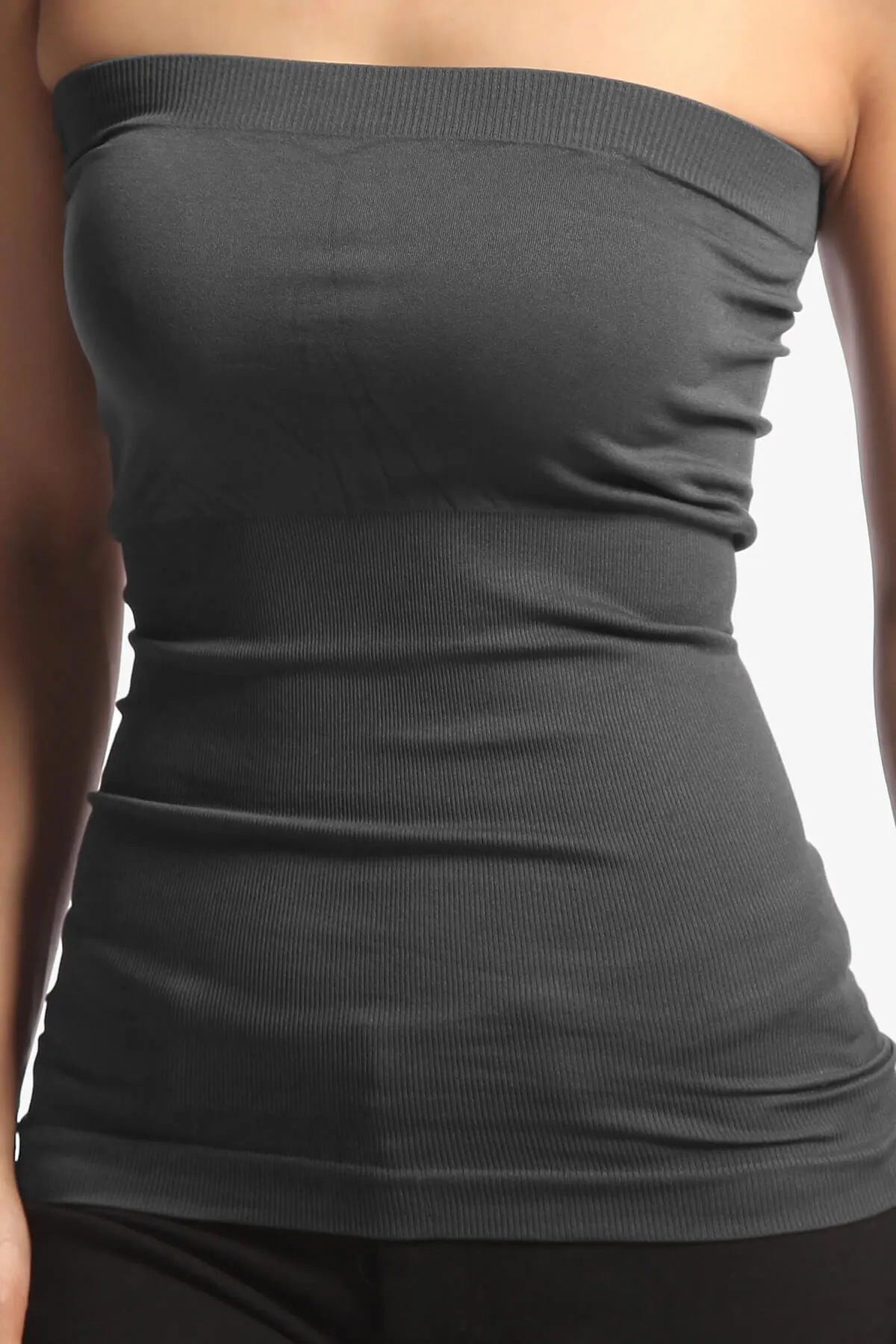 Ellenie Strapless Sealmess Tube Top
