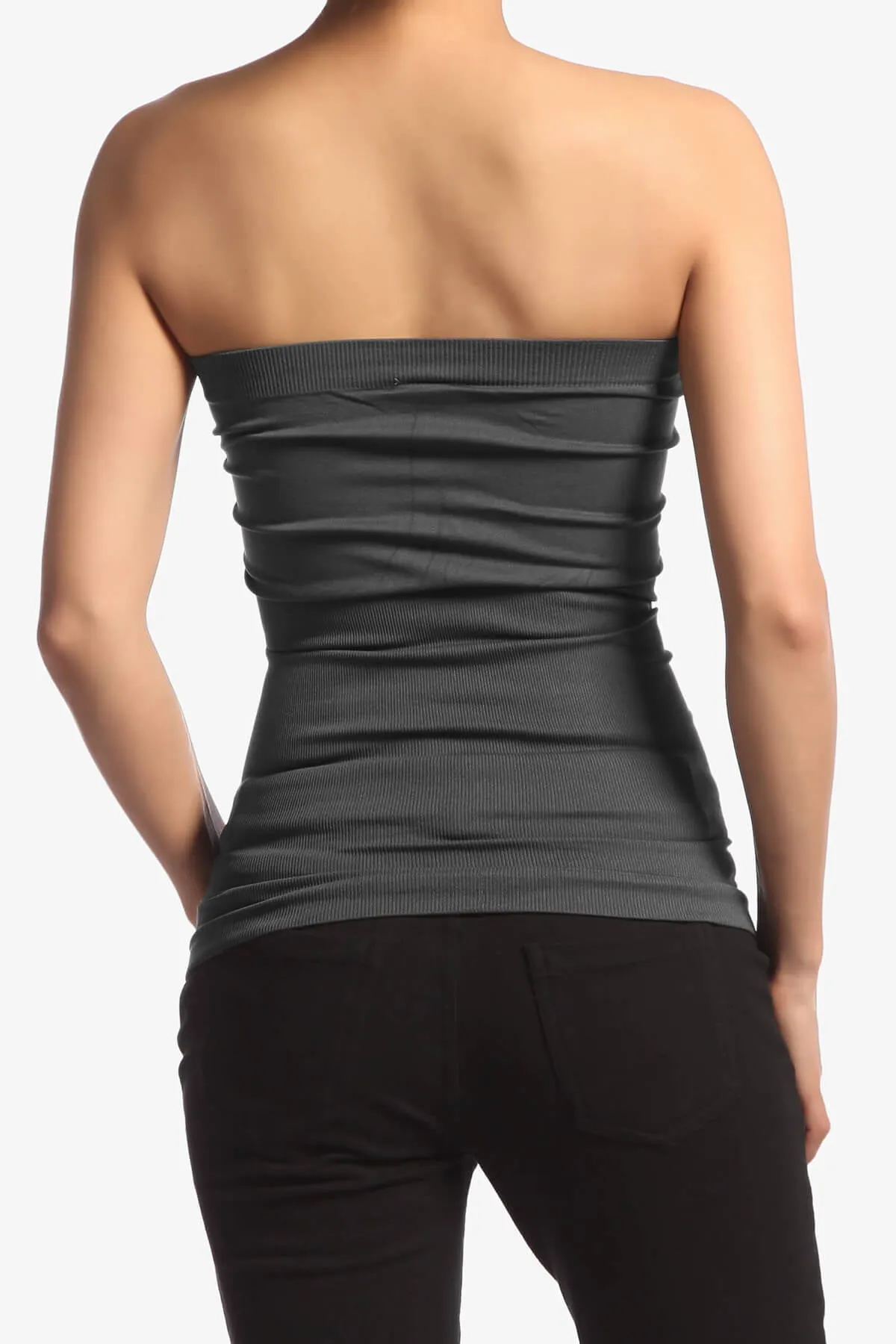 Ellenie Strapless Sealmess Tube Top