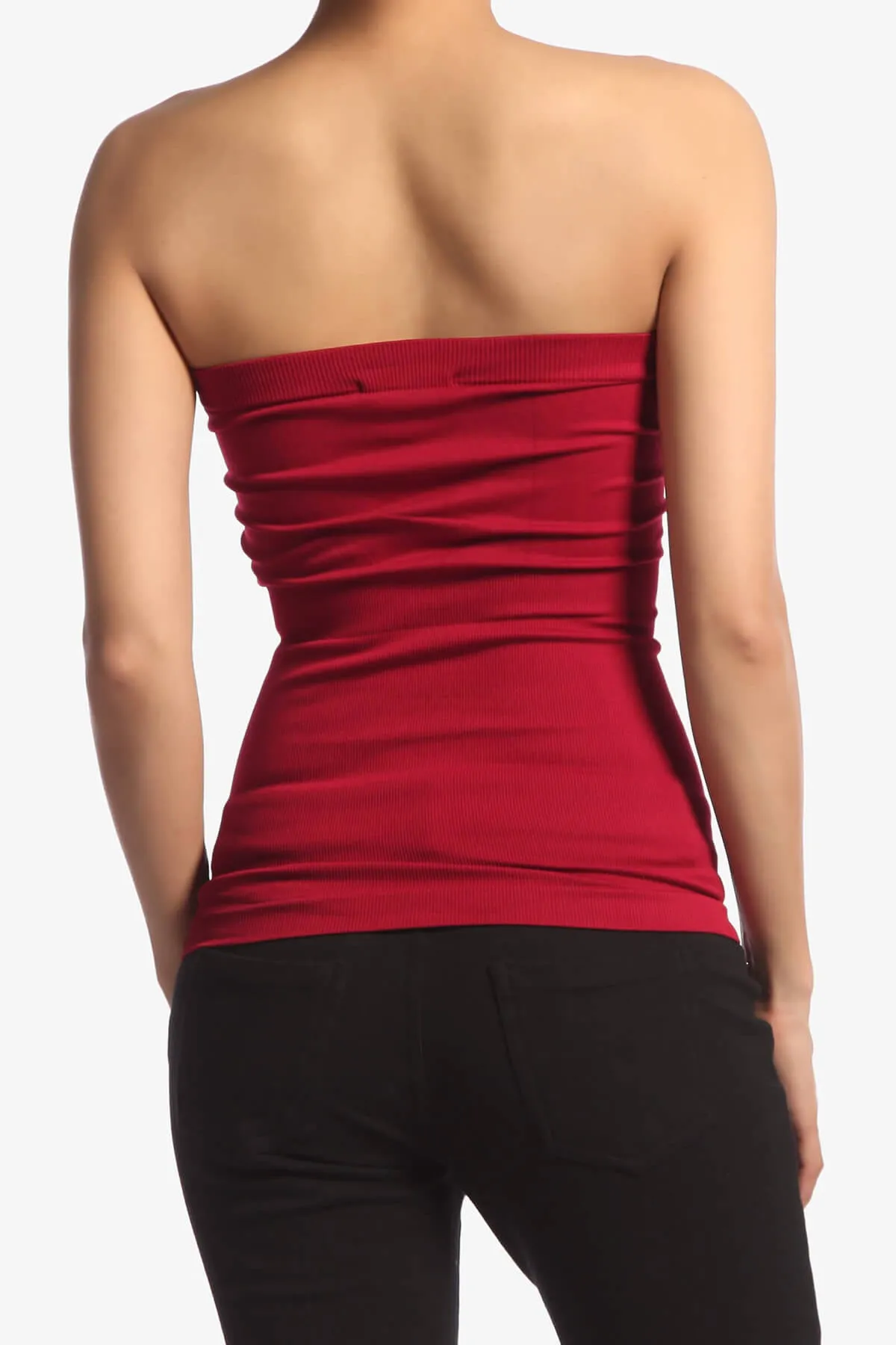 Ellenie Strapless Sealmess Tube Top