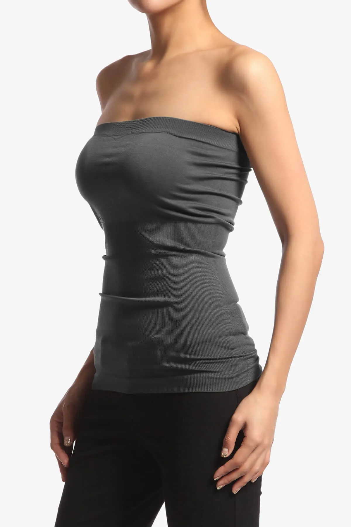 Ellenie Strapless Sealmess Tube Top