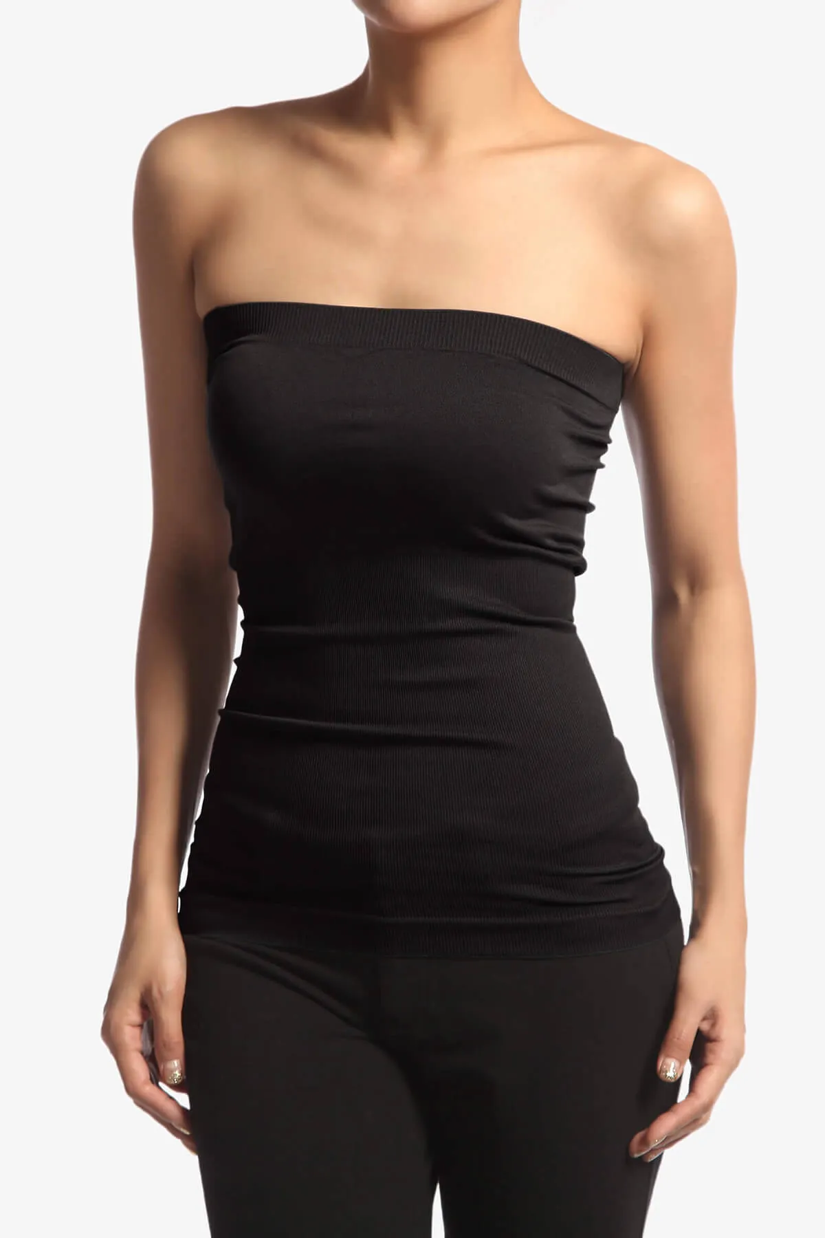 Ellenie Strapless Sealmess Tube Top