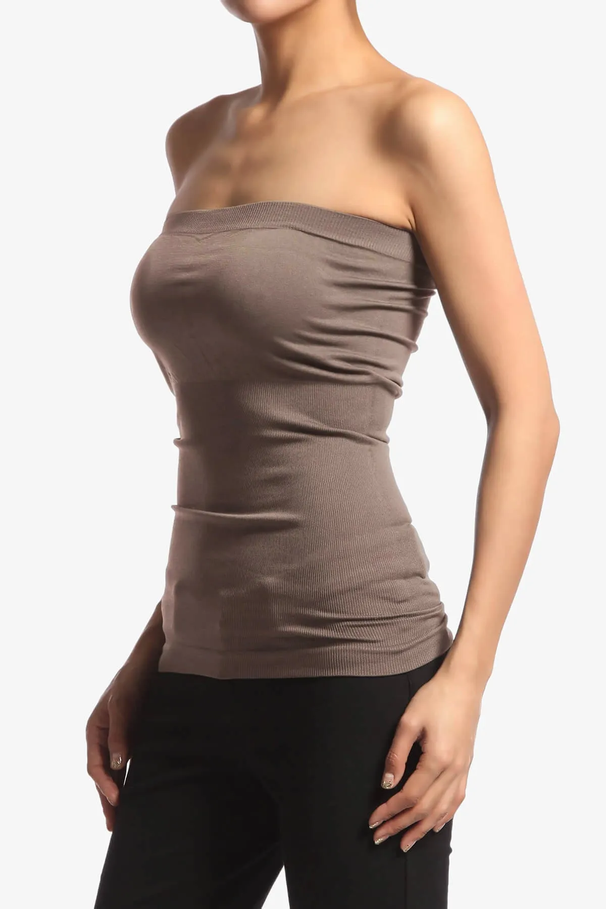 Ellenie Strapless Sealmess Tube Top
