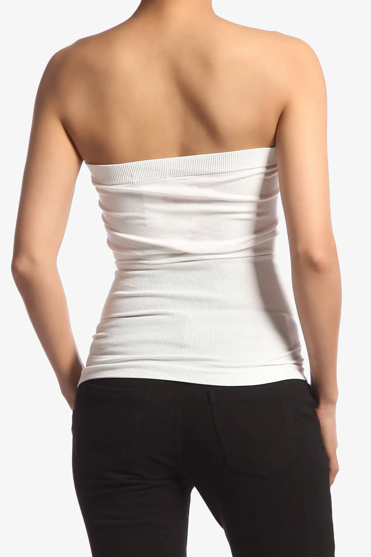 Ellenie Strapless Sealmess Tube Top