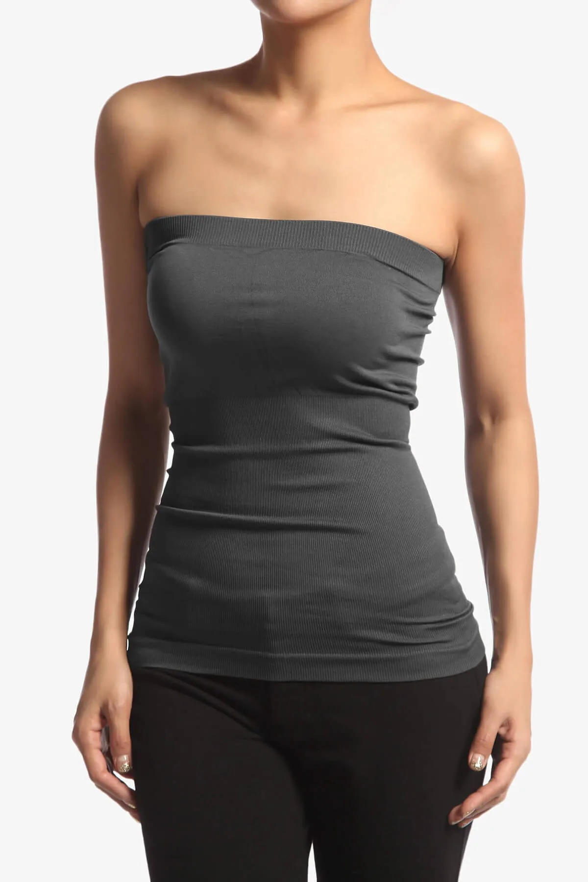 Ellenie Strapless Sealmess Tube Top