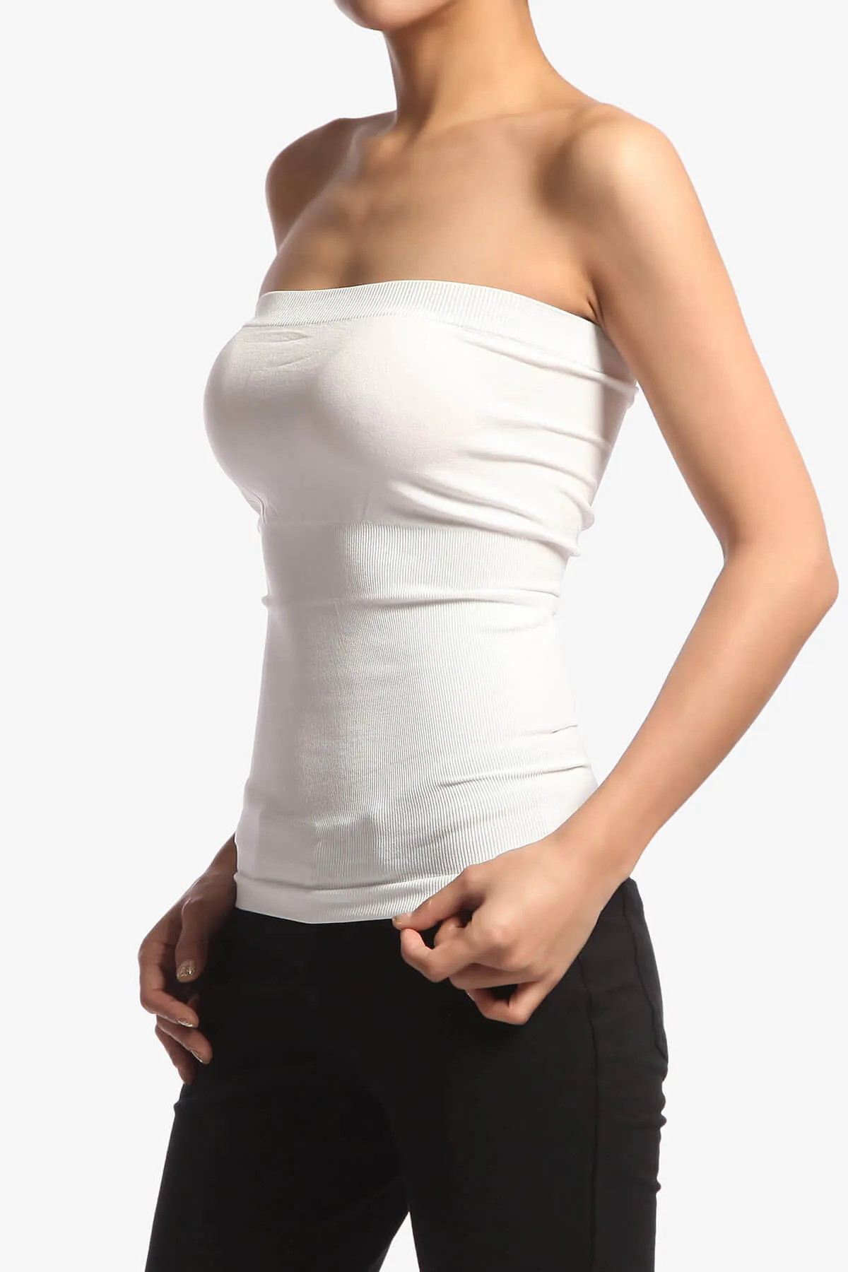 Ellenie Strapless Sealmess Tube Top