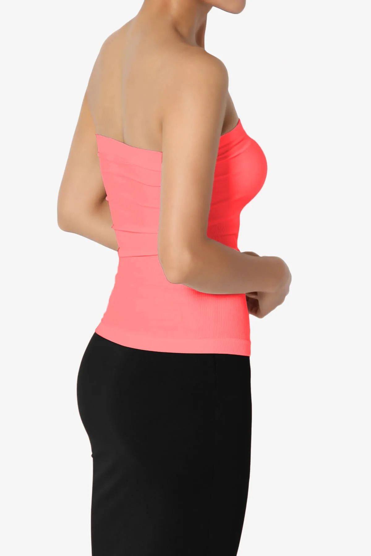 Ellenie Strapless Sealmess Tube Top