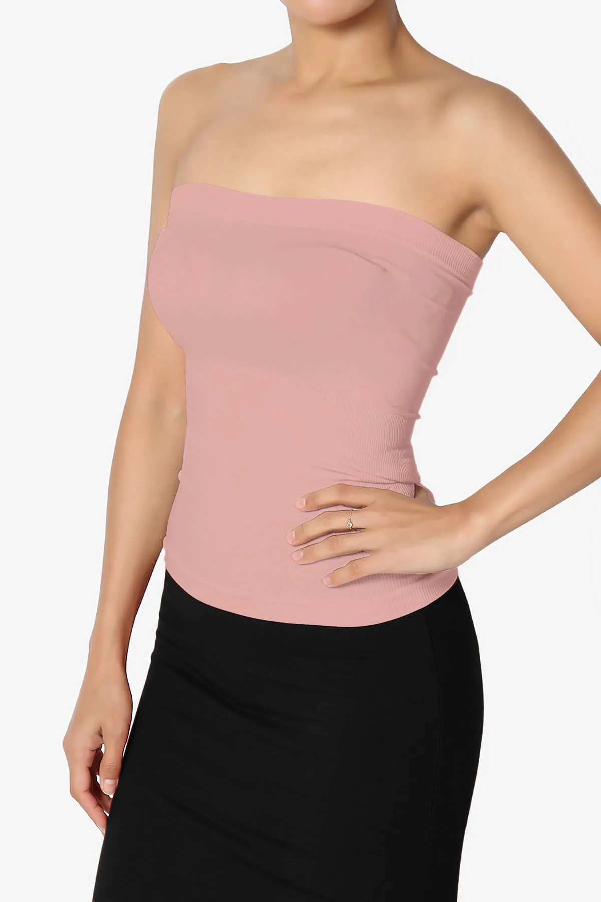 Ellenie Strapless Sealmess Tube Top