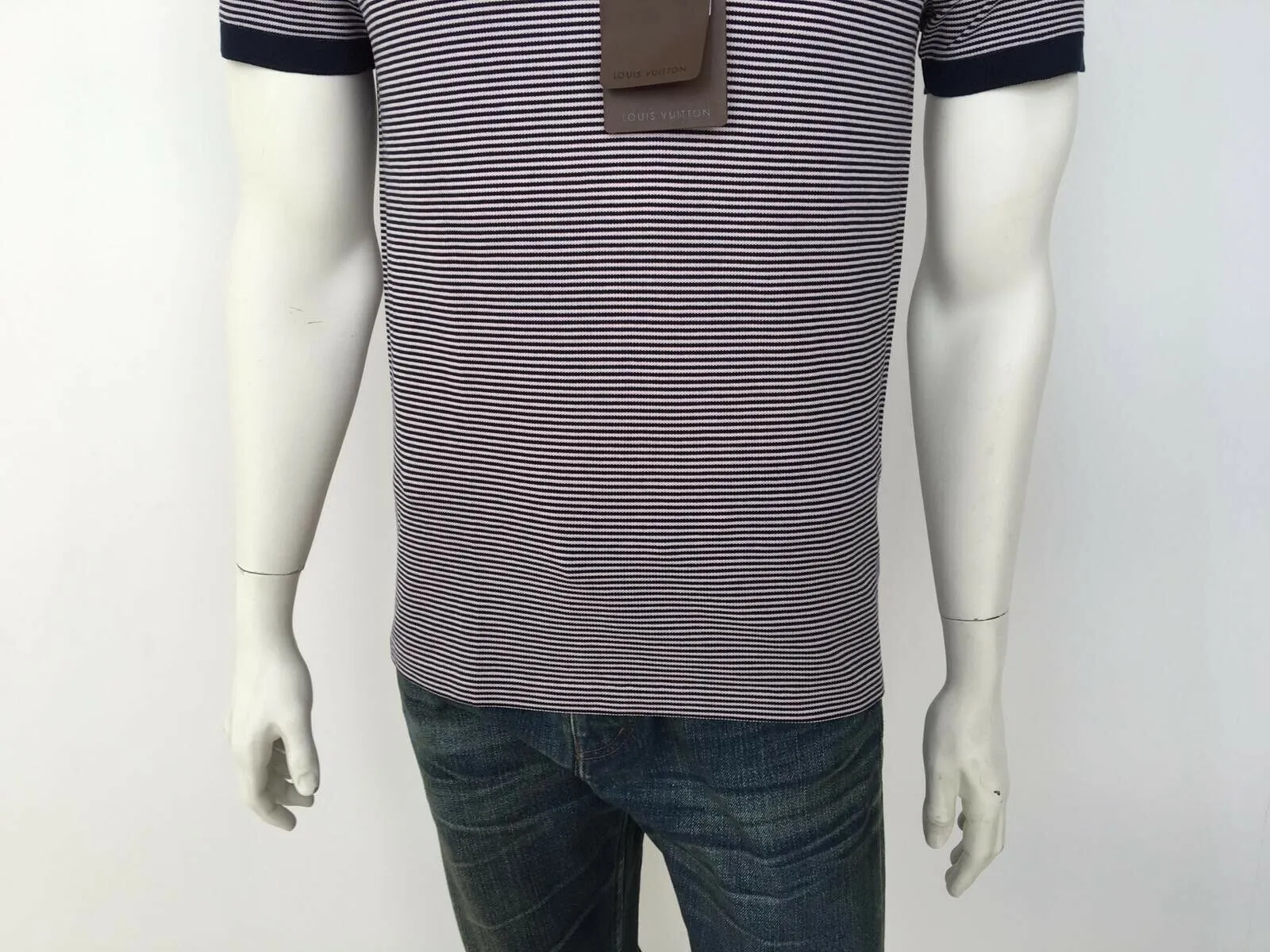 Fil a Fil Striped Polo