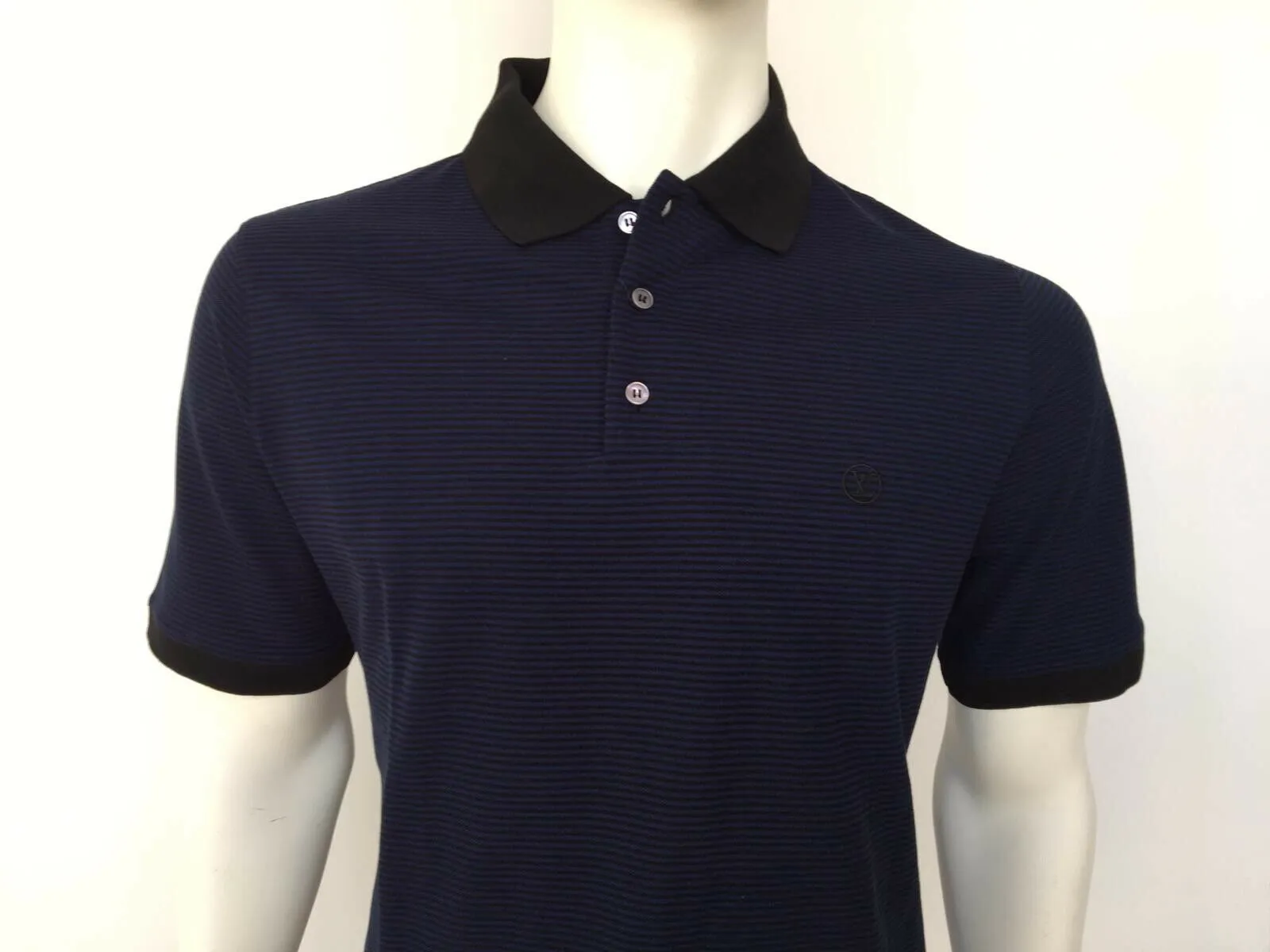 Fil a Fil Striped Polo