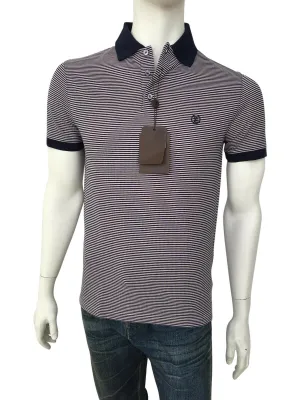 Fil a Fil Striped Polo