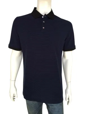 Fil a Fil Striped Polo