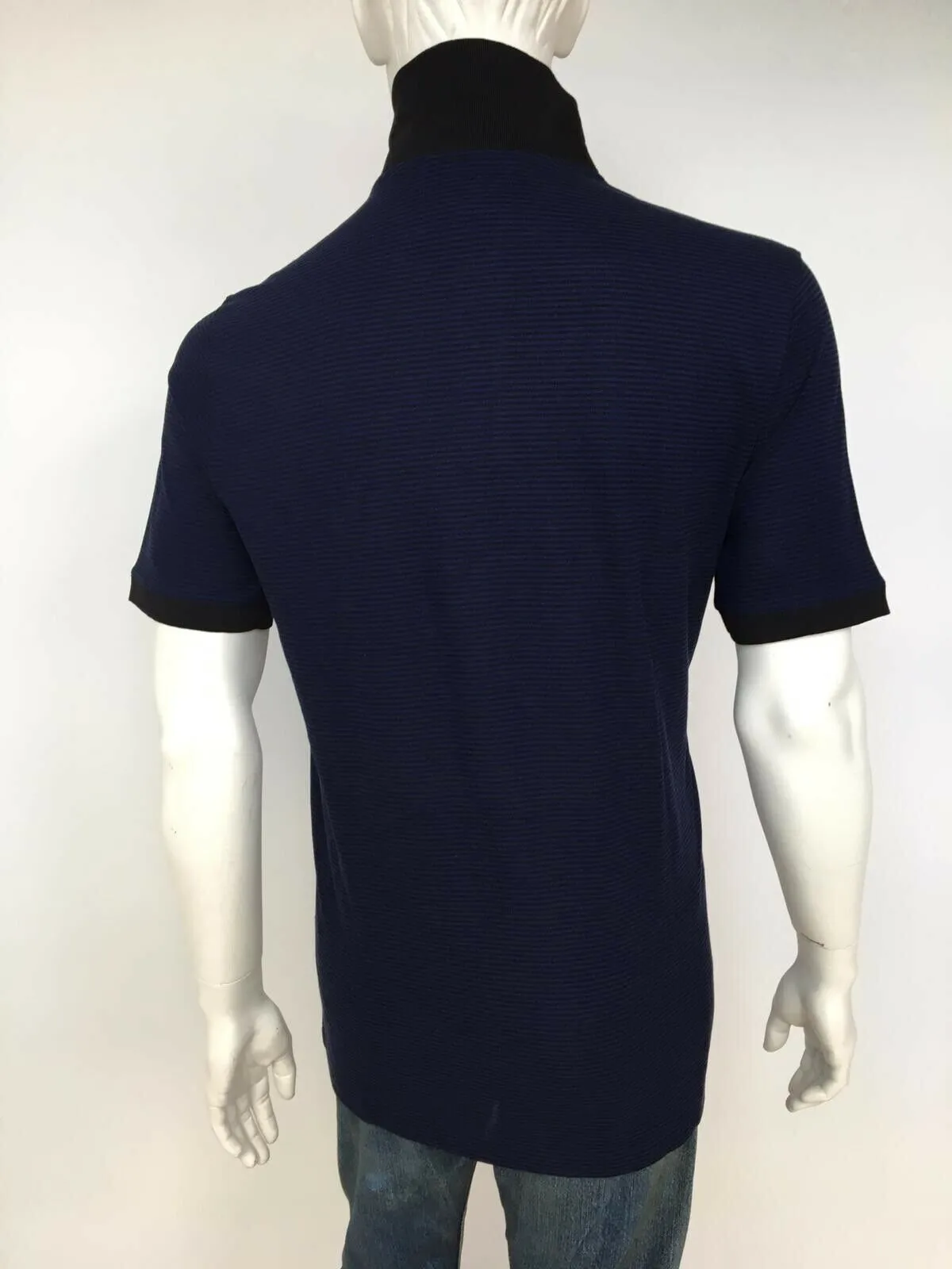 Fil a Fil Striped Polo