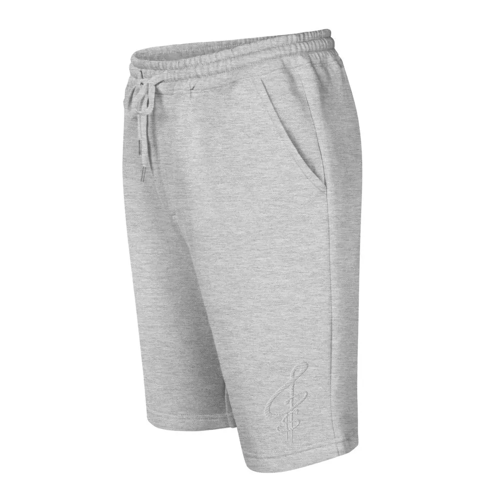 G-Note Embroidered Shorts (White Logo)