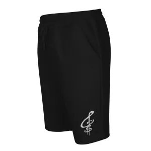 G-Note Embroidered Shorts (White Logo)