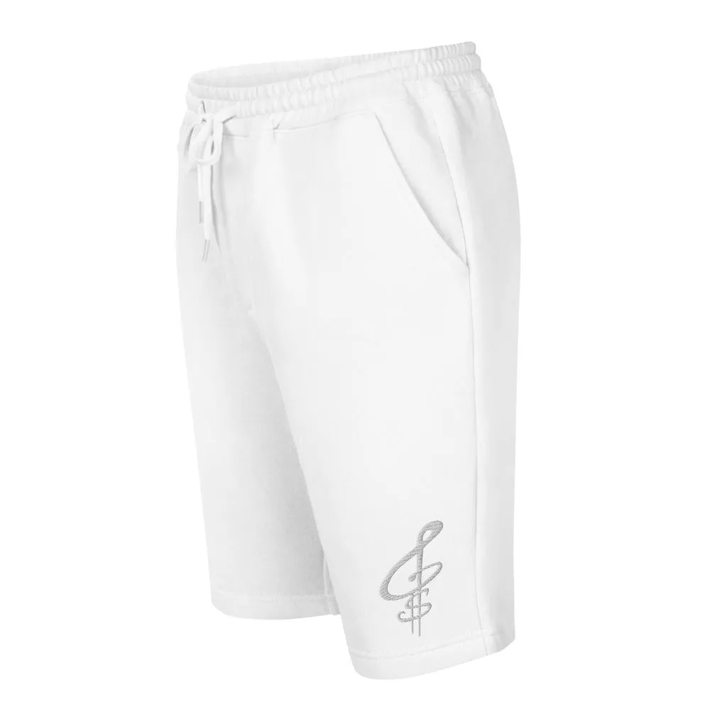 G-Note Embroidered Shorts (White Logo)