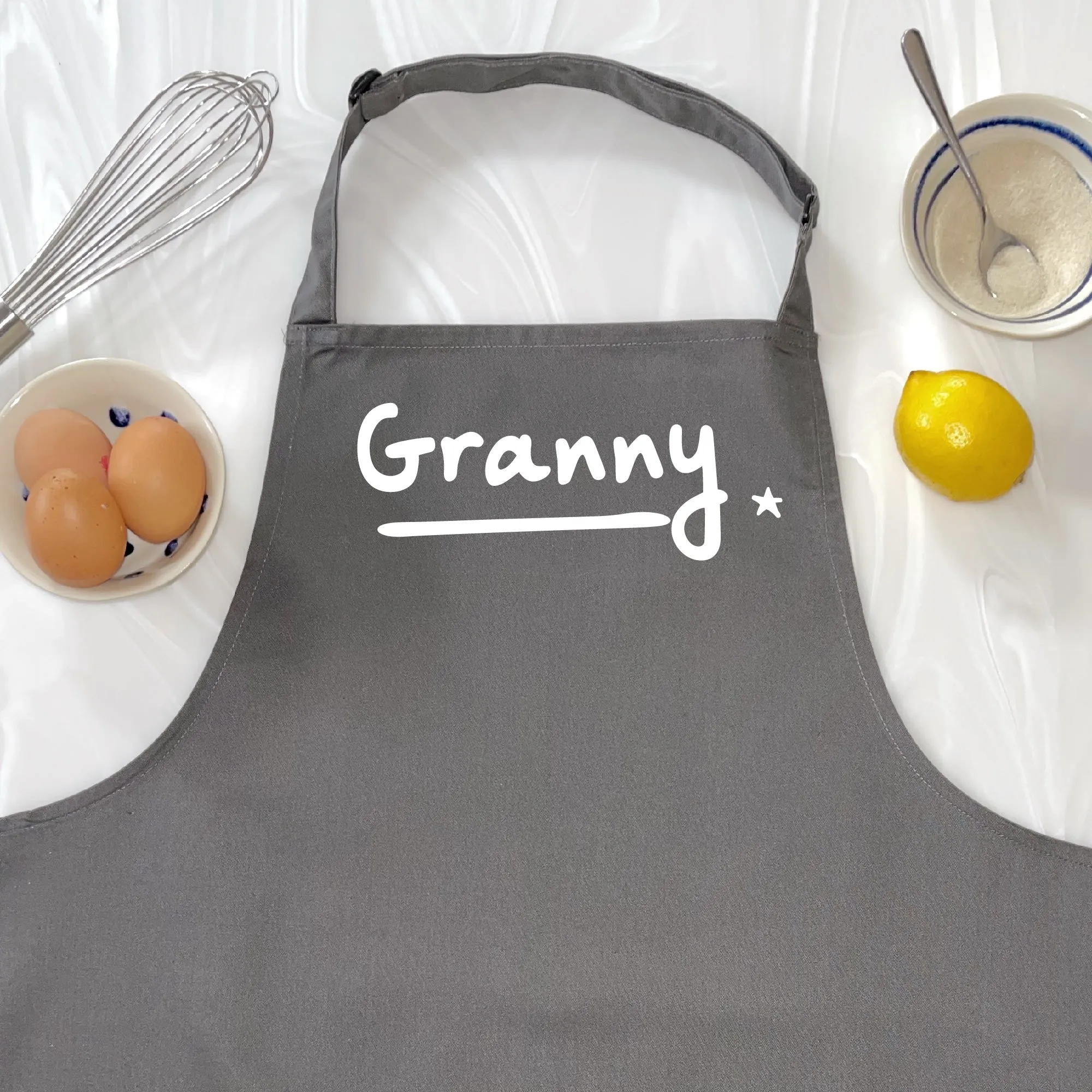 Grandma Personalised Apron with Star