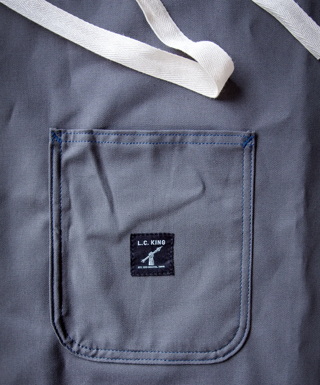 Gray Duck Shop Apron w/ Adjustable Neck