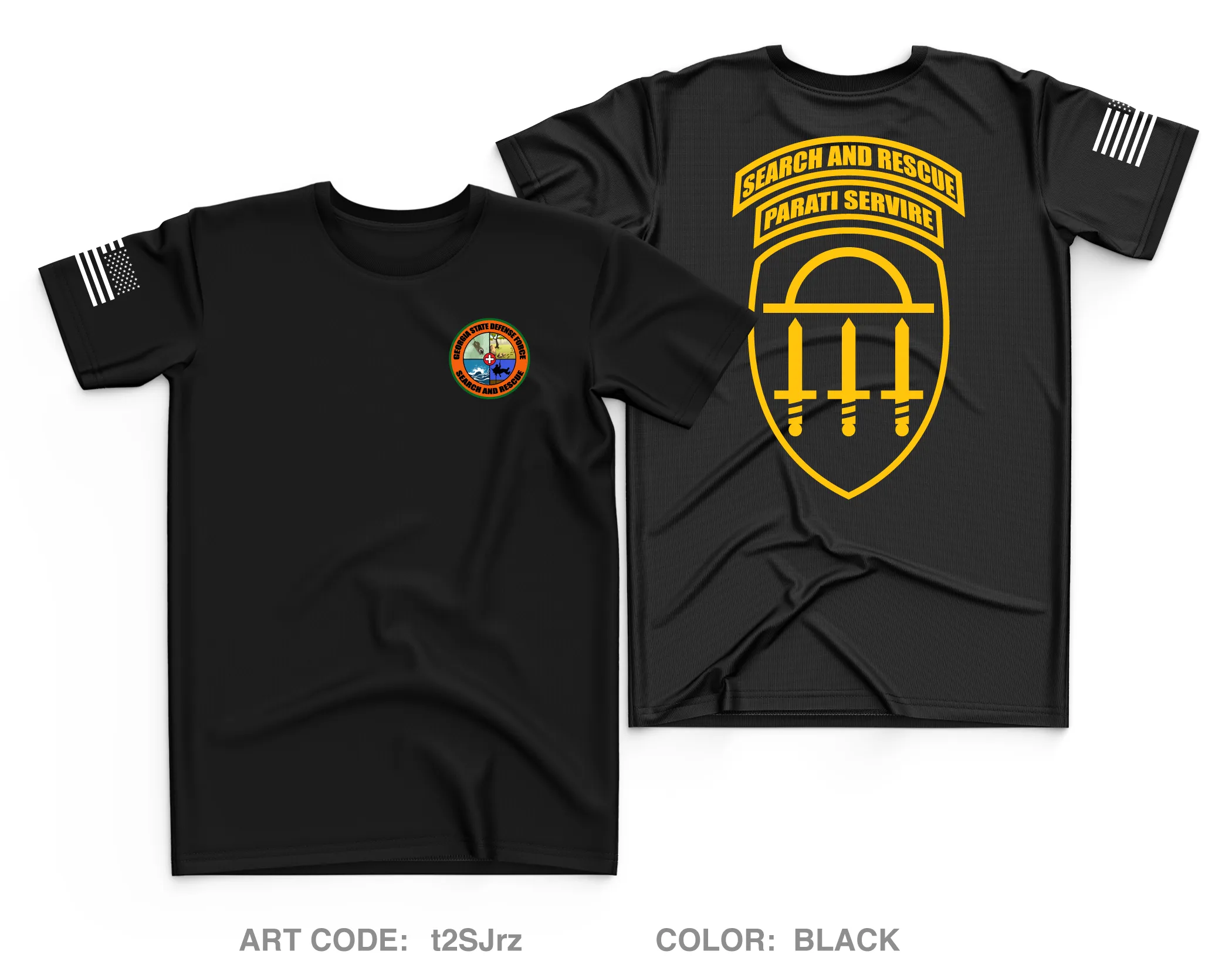 GSDF Core Men's SS Performance Tee - t2SJrz