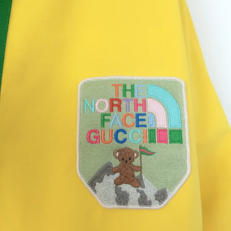 Gucci x The North Face Colorblock Windbreaker Jacket Size Extra Large Unisex