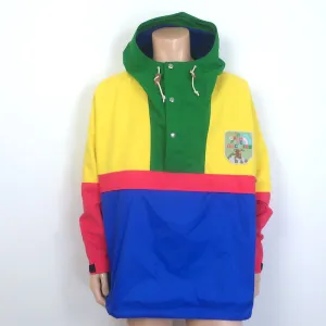 Gucci x The North Face Colorblock Windbreaker Jacket Size Extra Large Unisex