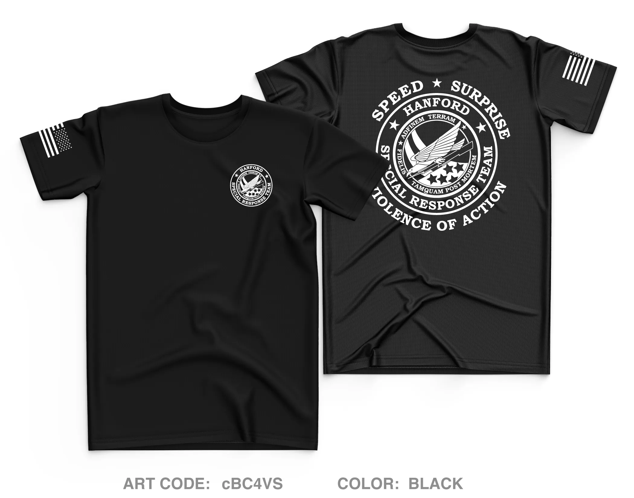 HANFORD PATROL SRT Store 1 Core Men's SS Performance Tee - cBC4VS