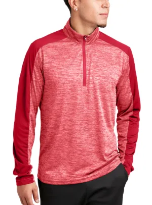 Hays Highstepper Men's Sport-Tek Heather Colorblock 1/4-Zip Pullover
