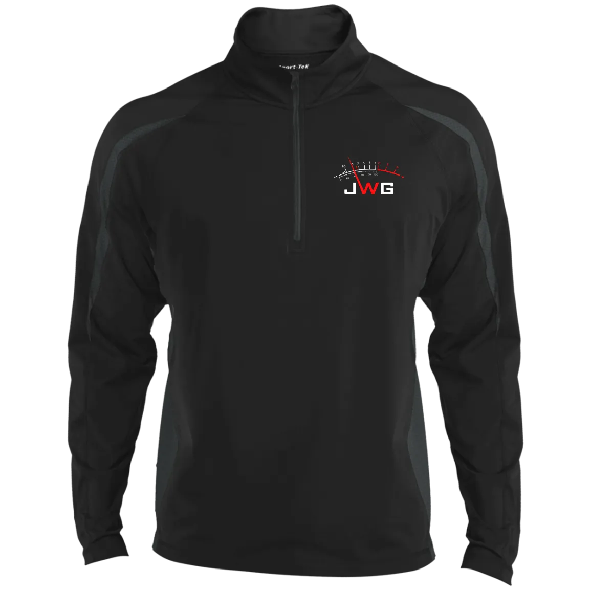 Heff413 Men's Sport Wicking Colorblock 1/2 Zip