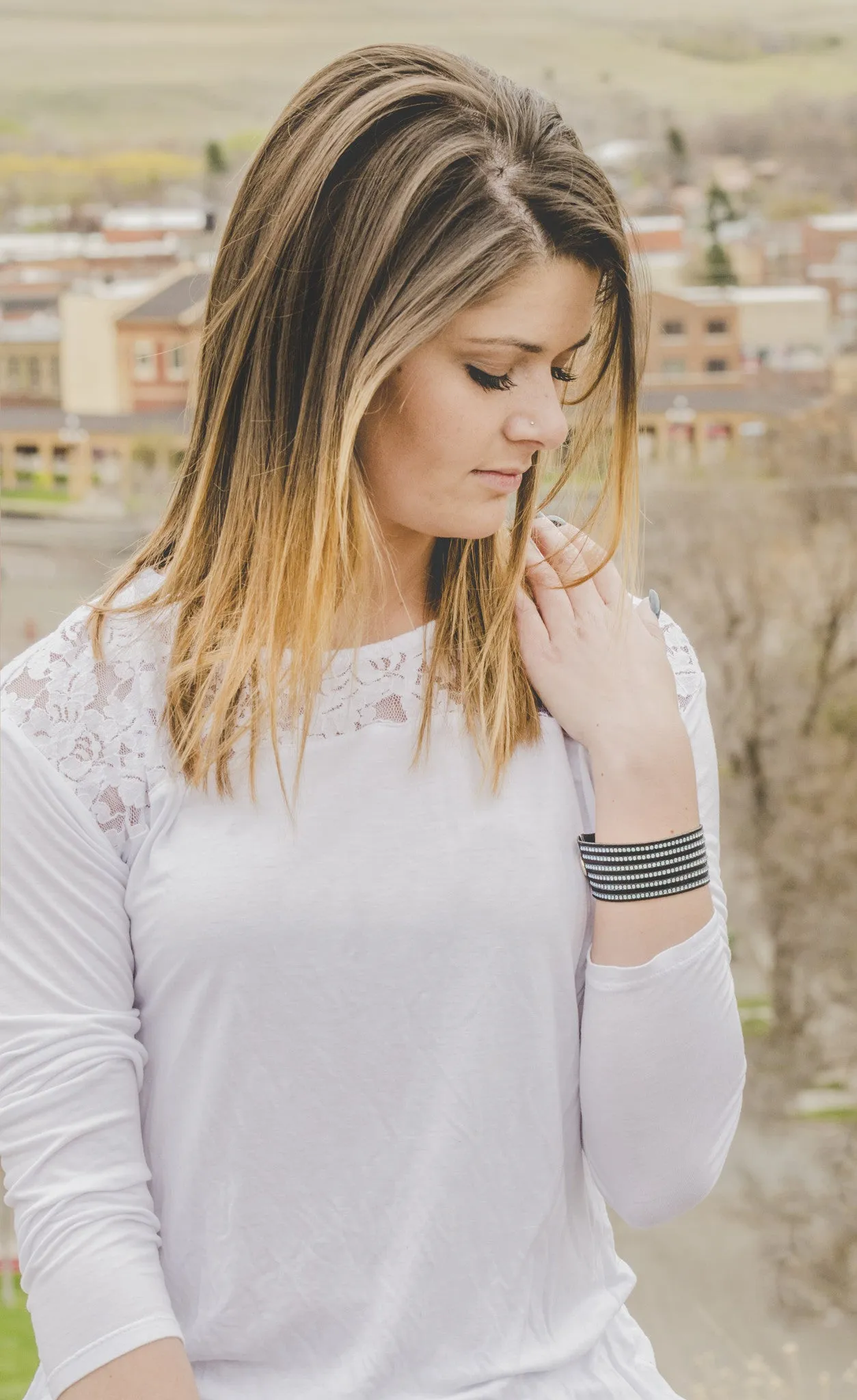 HT Leather Goods "Park St." Bracelet