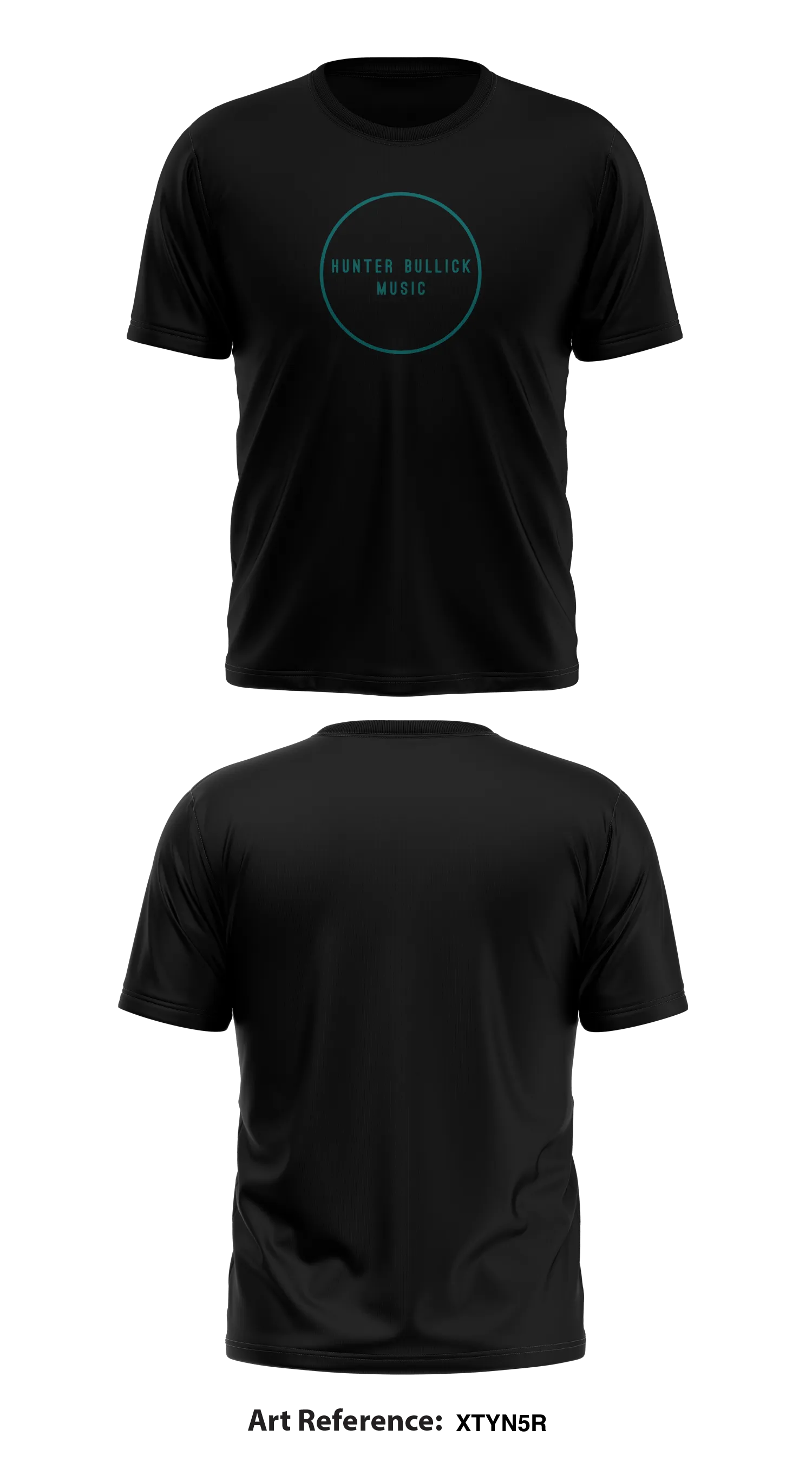 Hunter Bullick Music Core Men's SS Performance Tee - XtyN5R