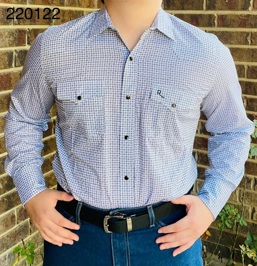Irvin White Design Western Shirt