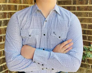 Irvin White Design Western Shirt