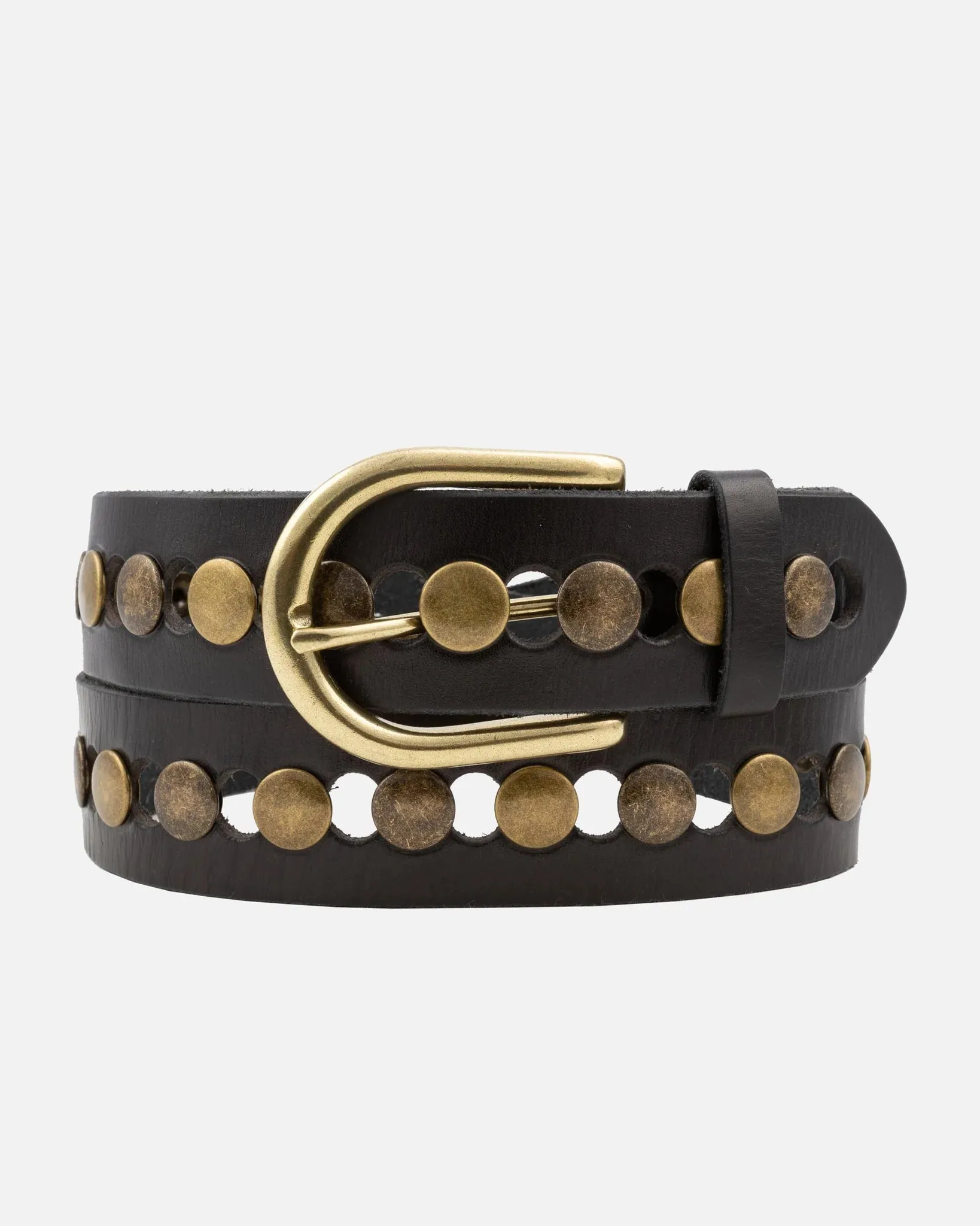 Jasmyn l Studded Leather Belt