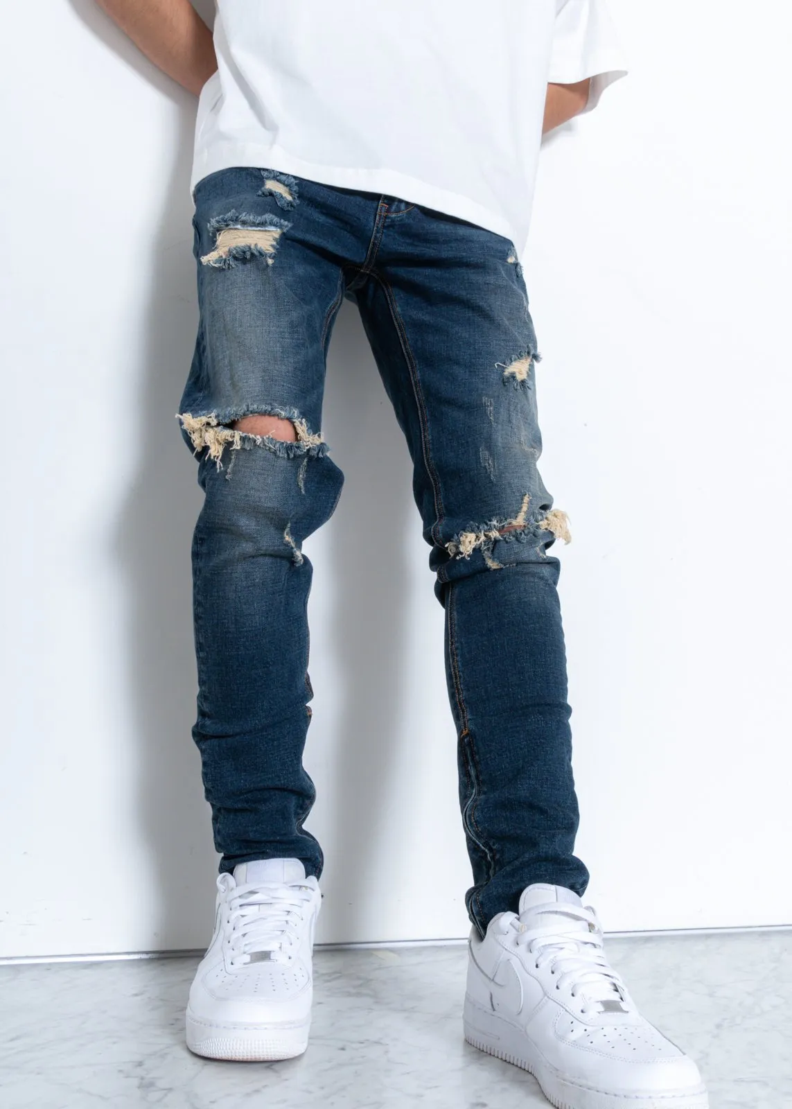 Konus Men's Heavy Wash Denim