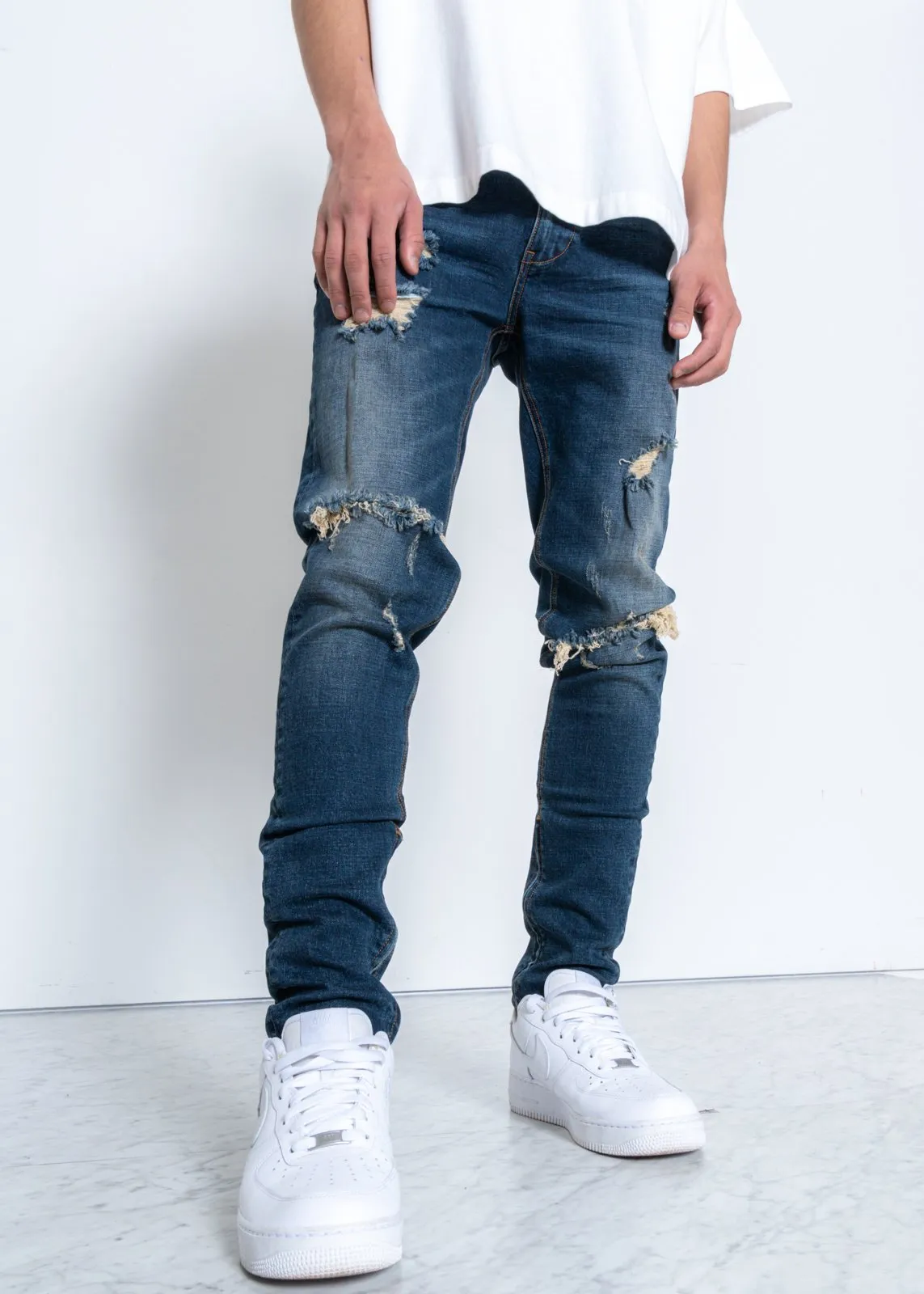 Konus Men's Heavy Wash Denim