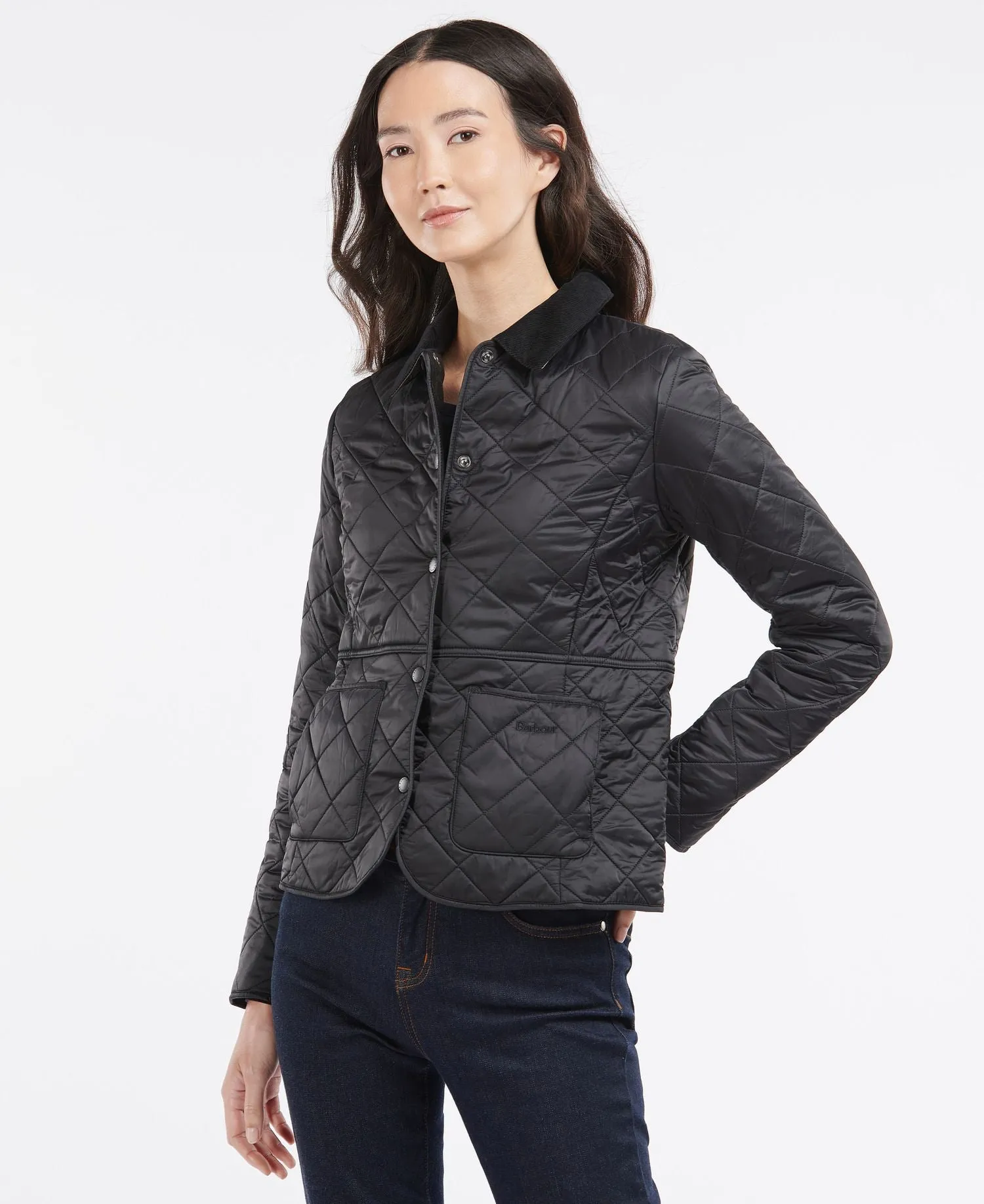 LADIES BARBOUR YARROW QUILTED JACKET - BLACK