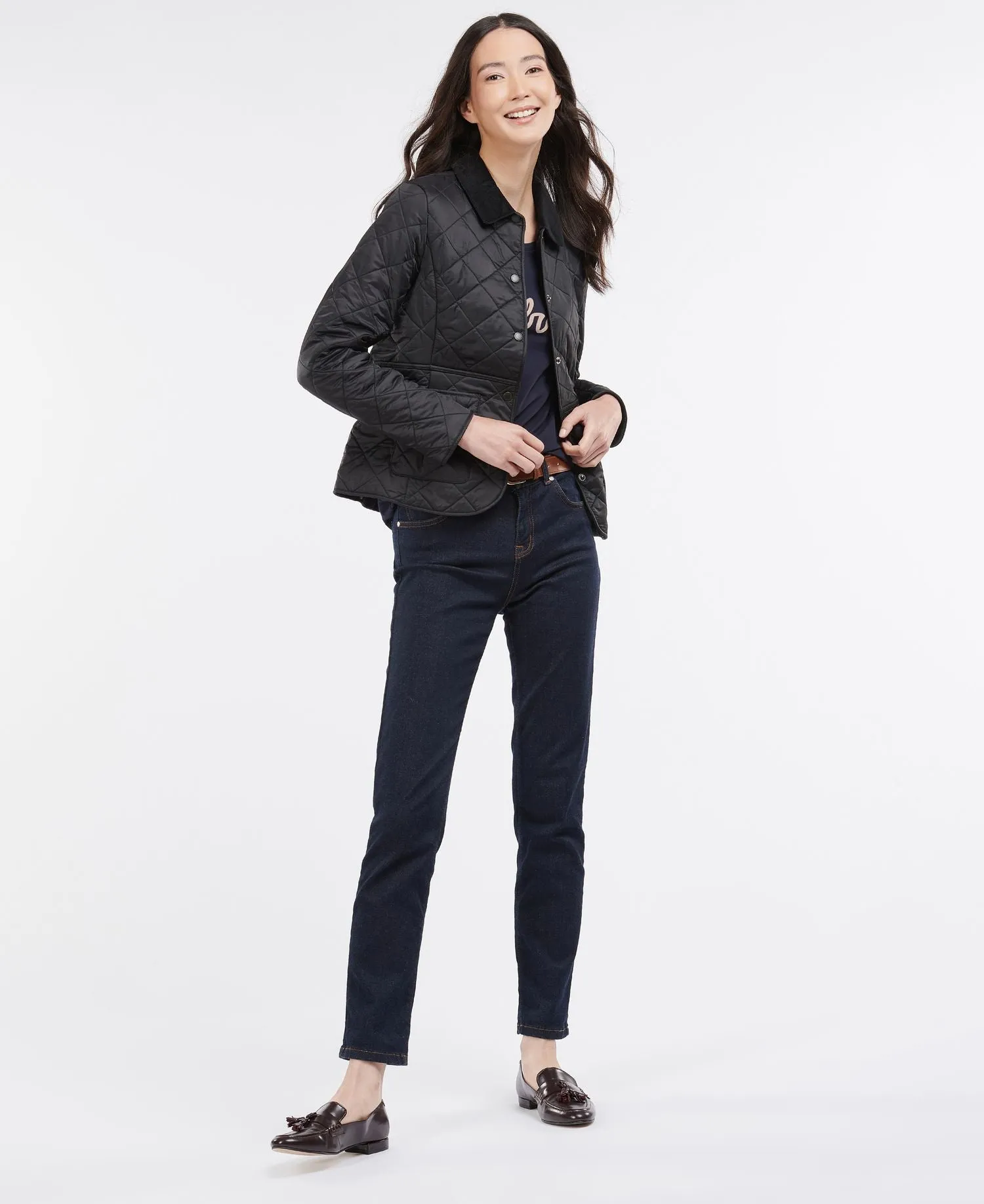 LADIES BARBOUR YARROW QUILTED JACKET - BLACK