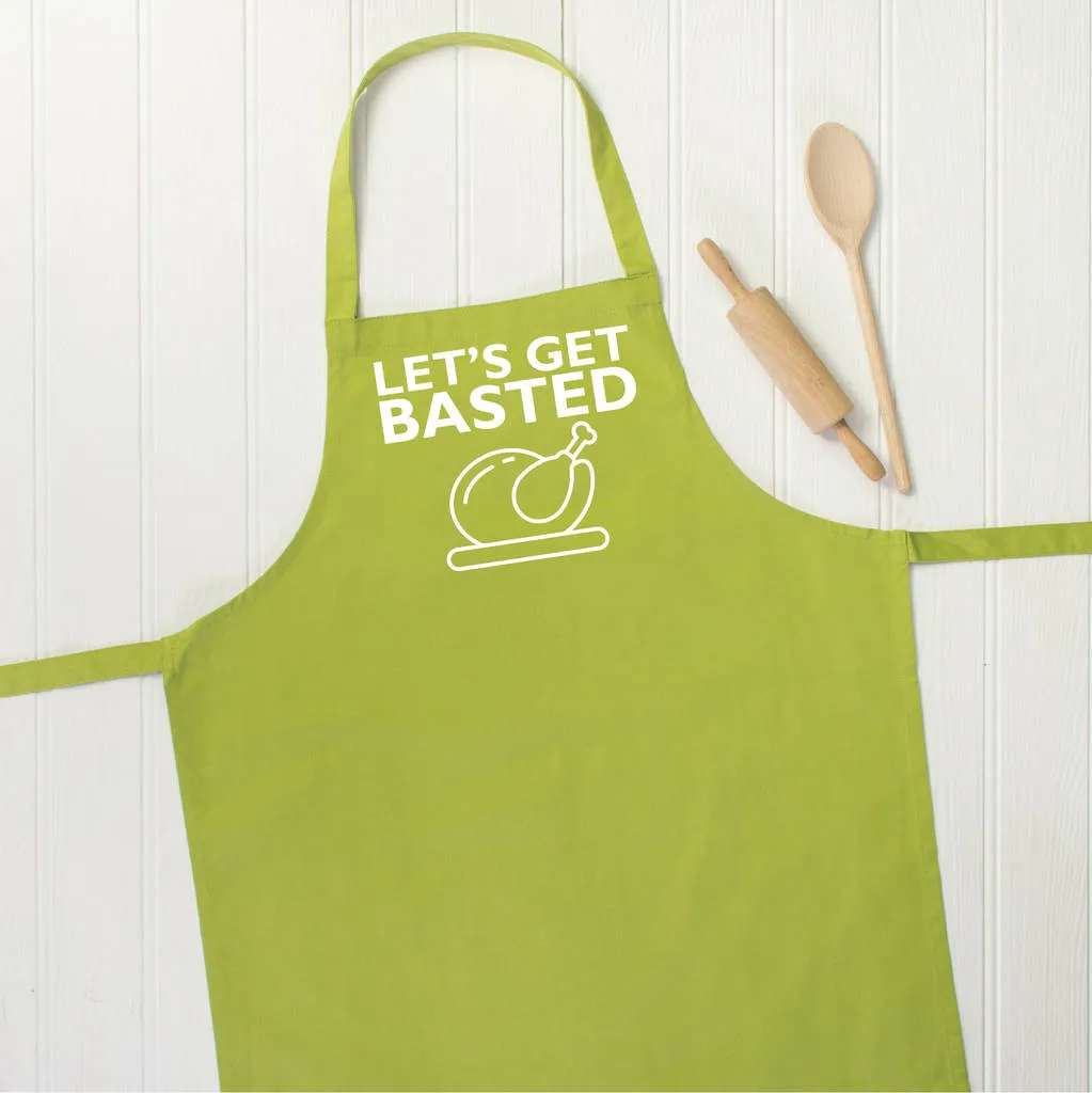 Let's Get Basted Christmas Apron
