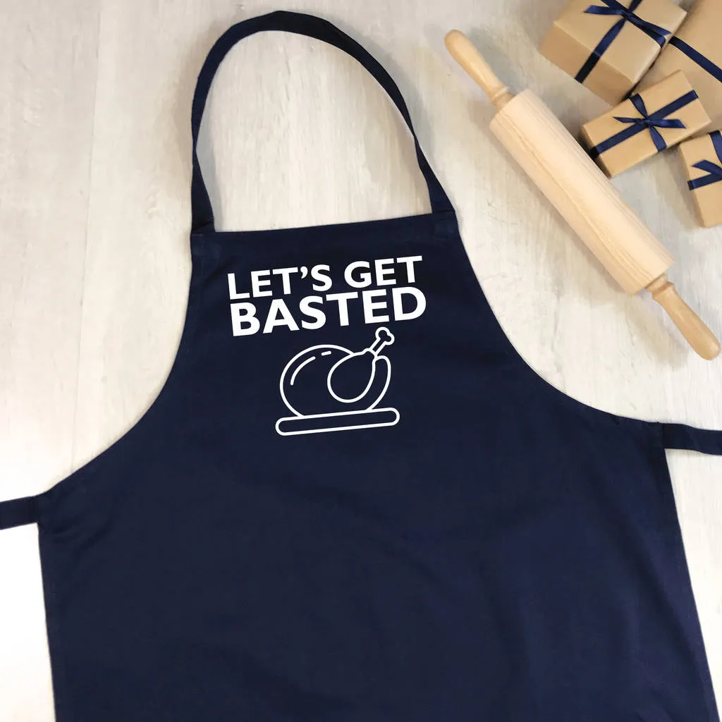 Let's Get Basted Christmas Apron