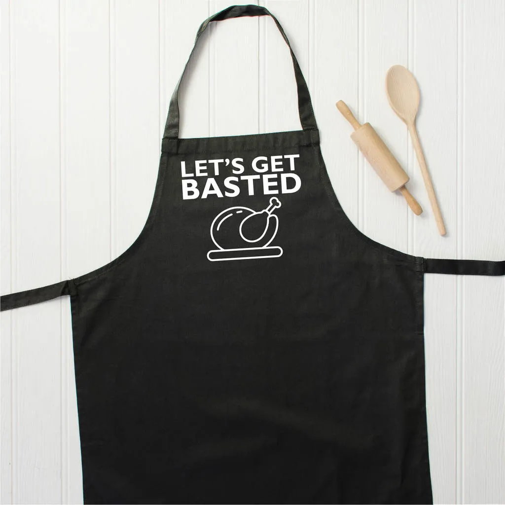 Let's Get Basted Christmas Apron