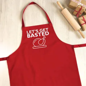 Let's Get Basted Christmas Apron