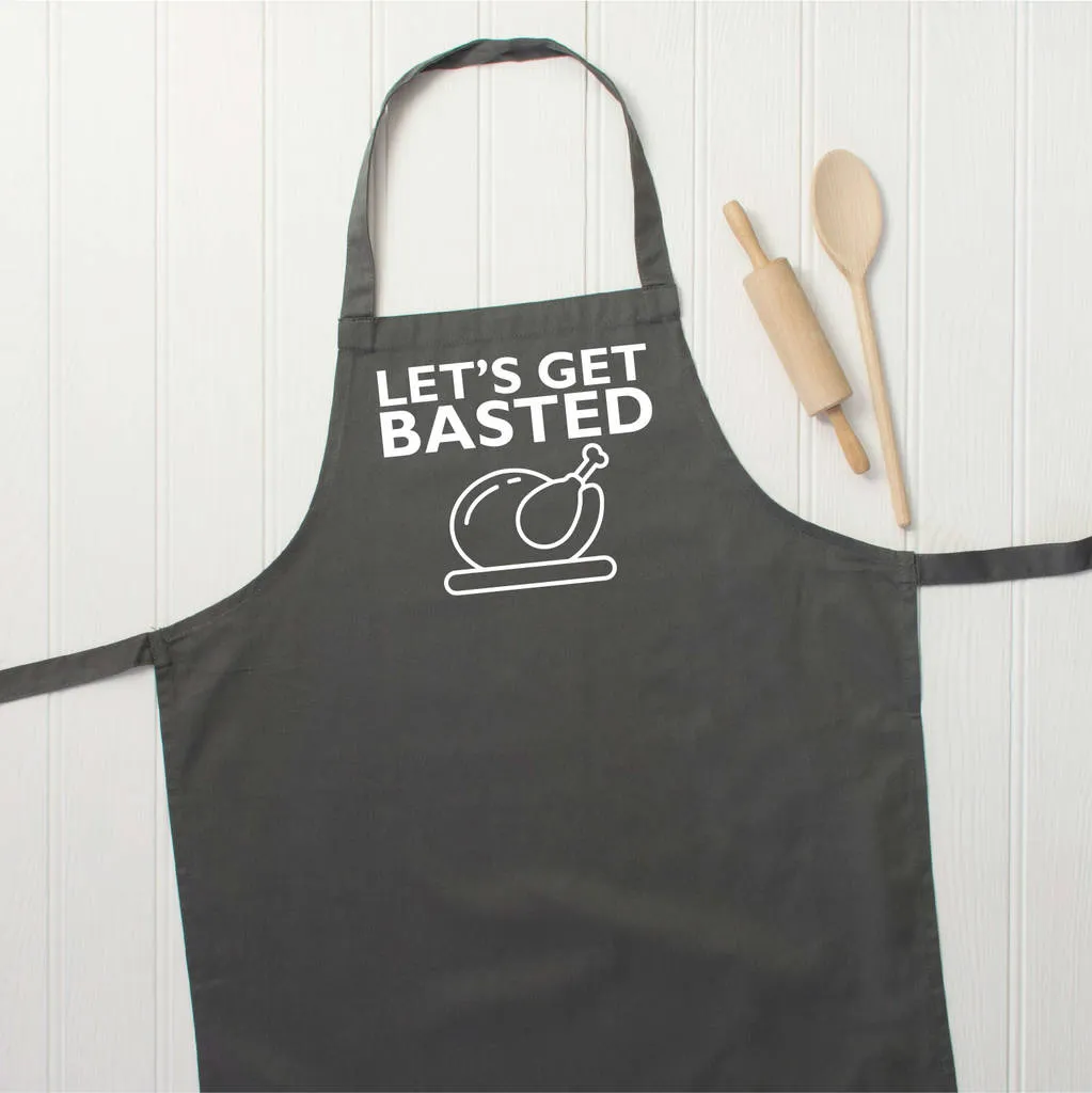 Let's Get Basted Christmas Apron