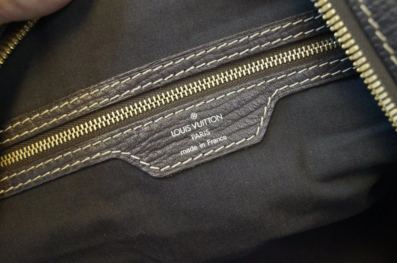 LOUIS VUITTON Monogram Mini Lin Canvas Initiales Isfahan Carryall Bag