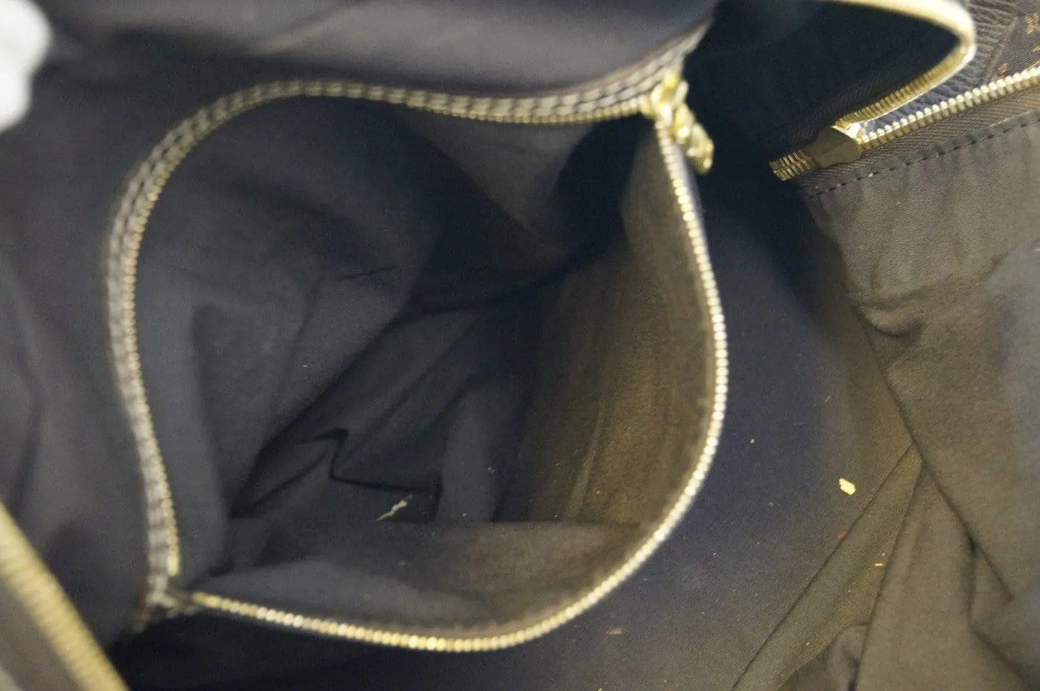 LOUIS VUITTON Monogram Mini Lin Canvas Initiales Isfahan Carryall Bag