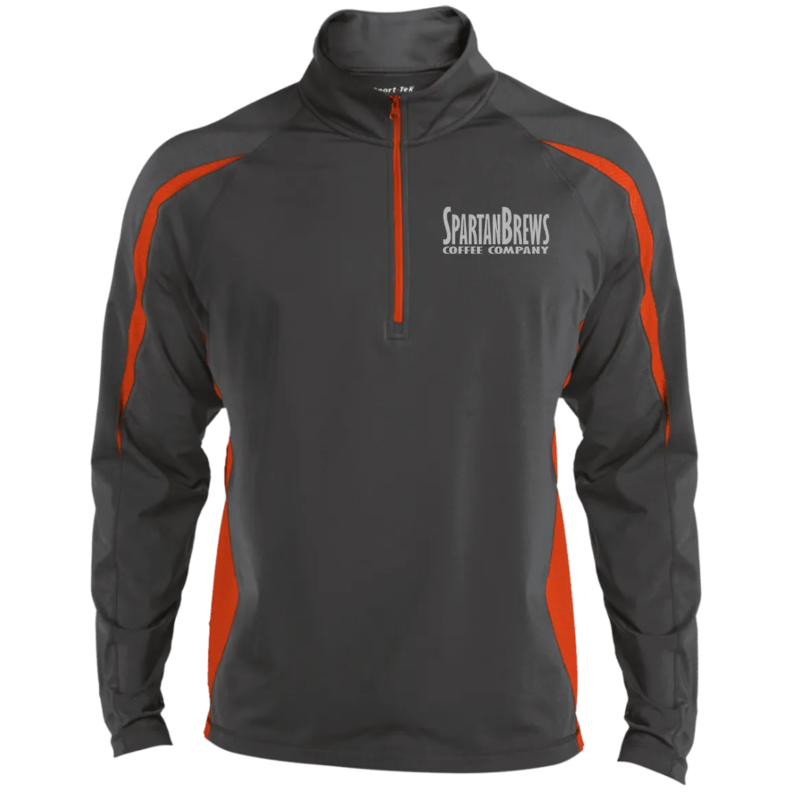 Lttr Logo Men's Sport Wicking Colorblock 1/2 Zip