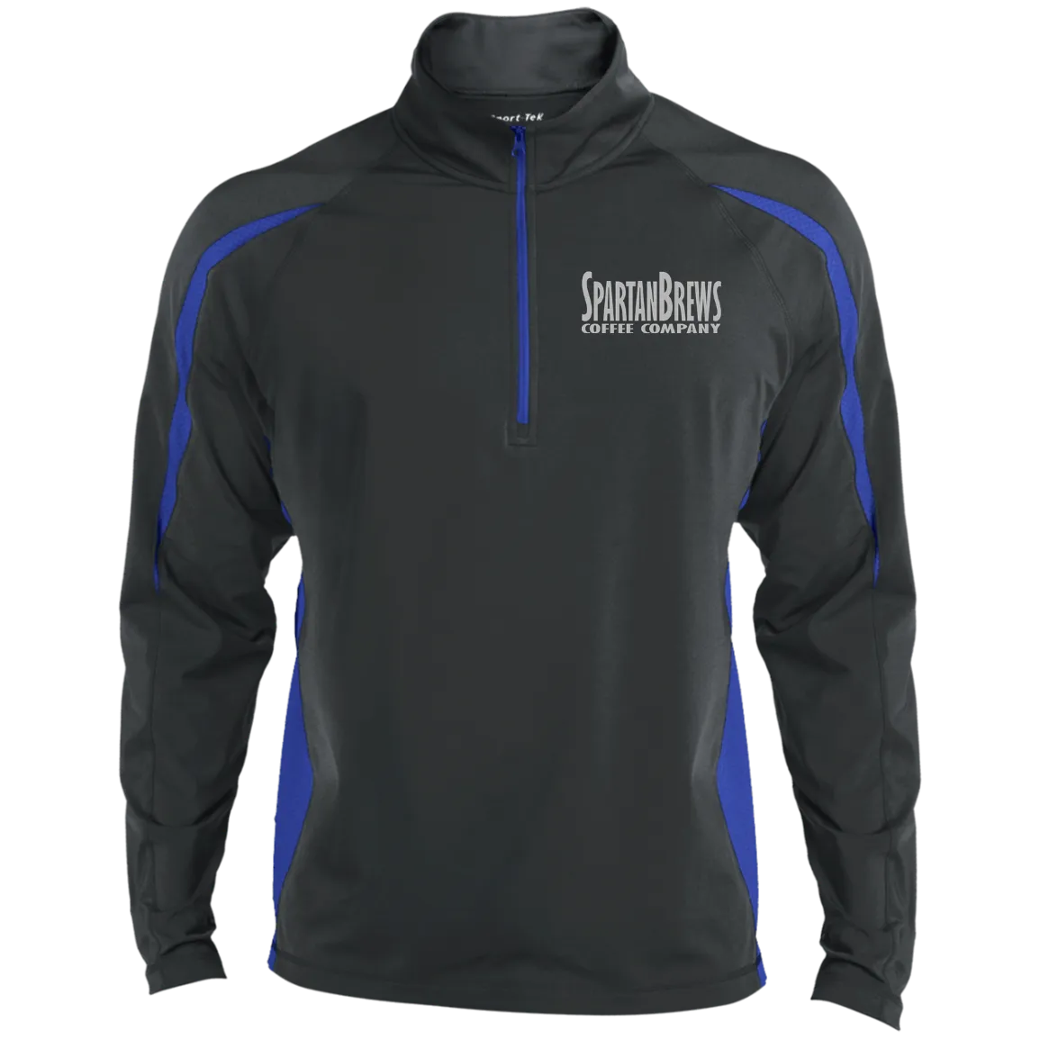 Lttr Logo Men's Sport Wicking Colorblock 1/2 Zip
