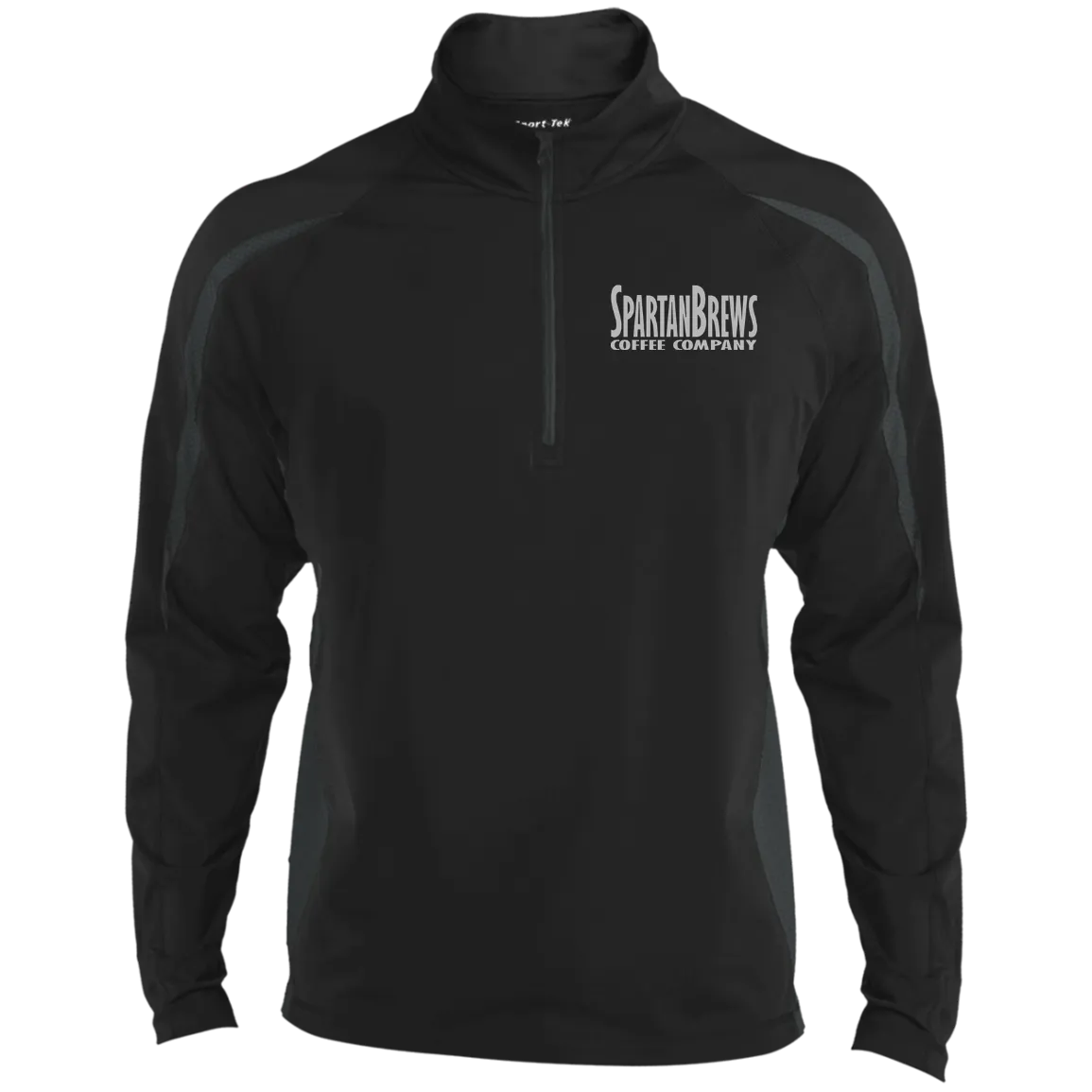 Lttr Logo Men's Sport Wicking Colorblock 1/2 Zip