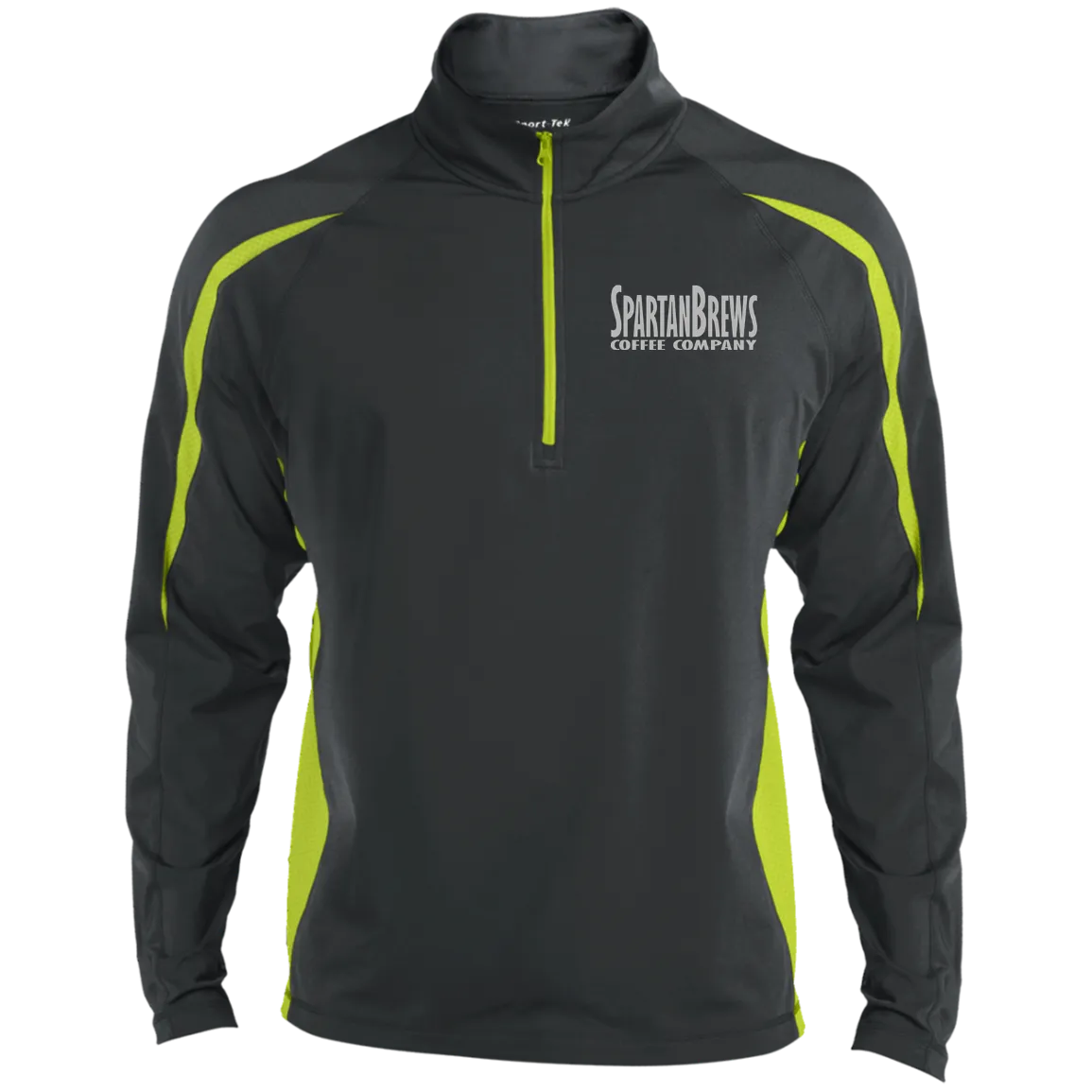 Lttr Logo Men's Sport Wicking Colorblock 1/2 Zip
