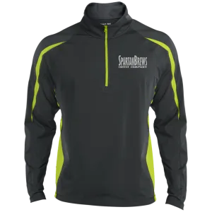 Lttr Logo Men's Sport Wicking Colorblock 1/2 Zip
