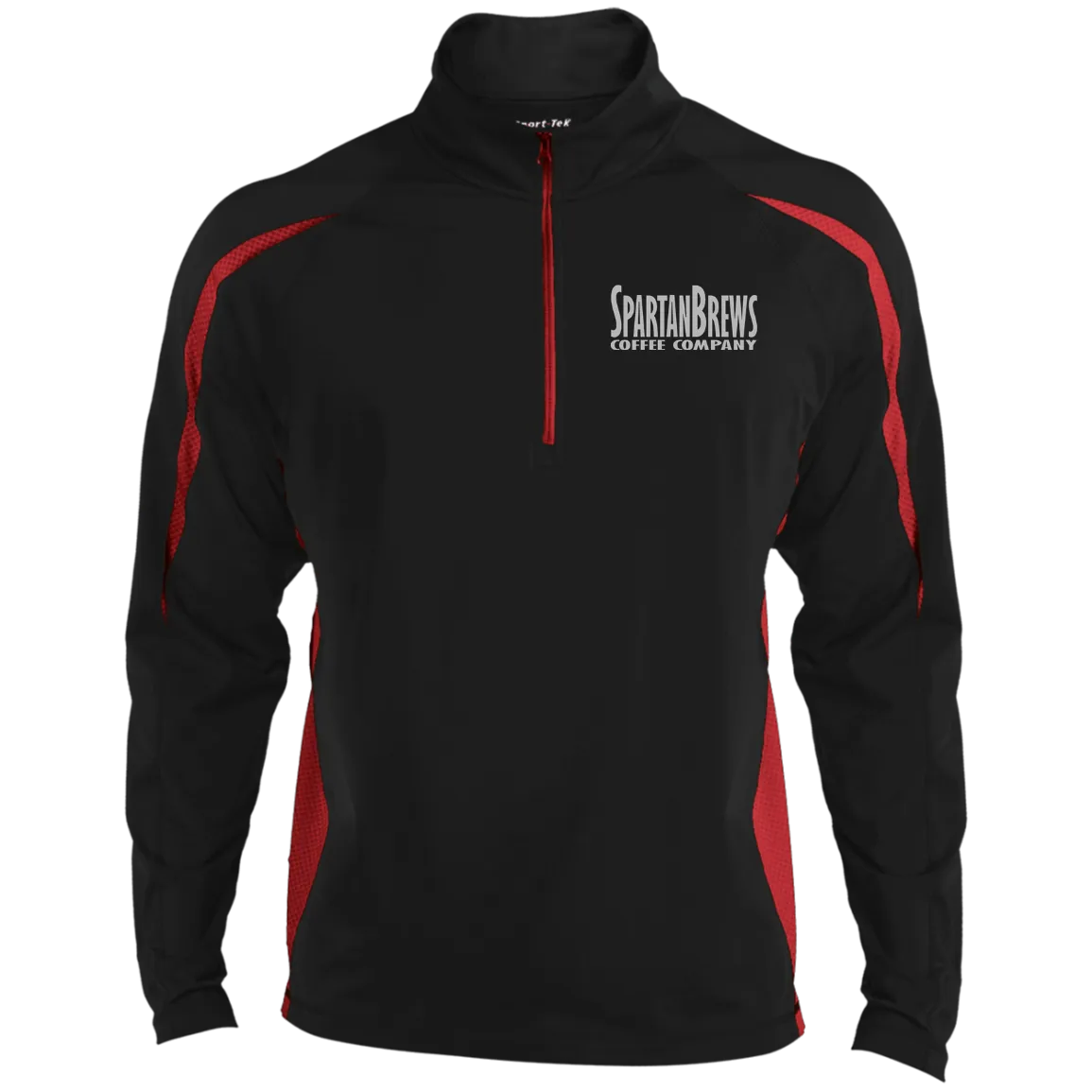 Lttr Logo Men's Sport Wicking Colorblock 1/2 Zip