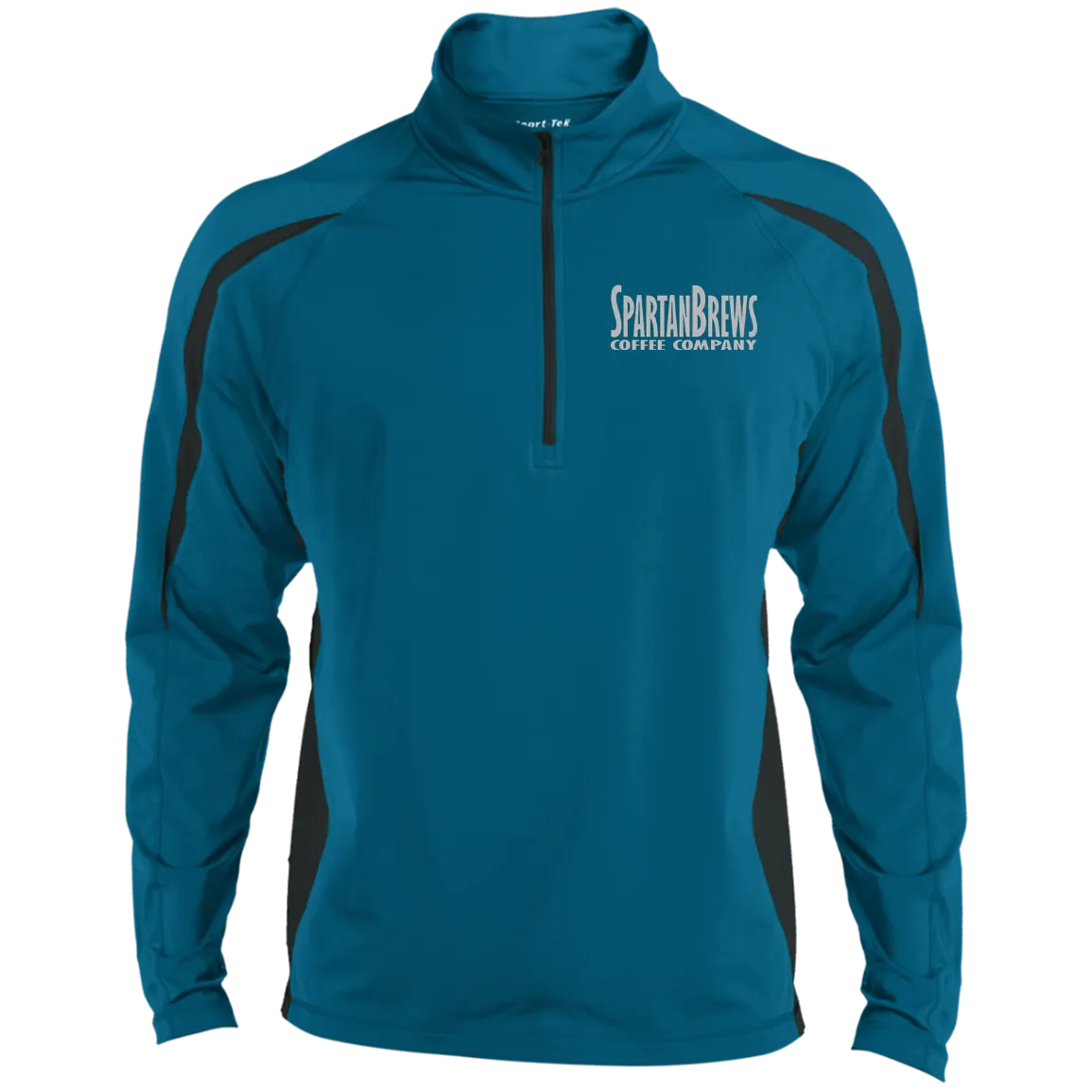 Lttr Logo Men's Sport Wicking Colorblock 1/2 Zip